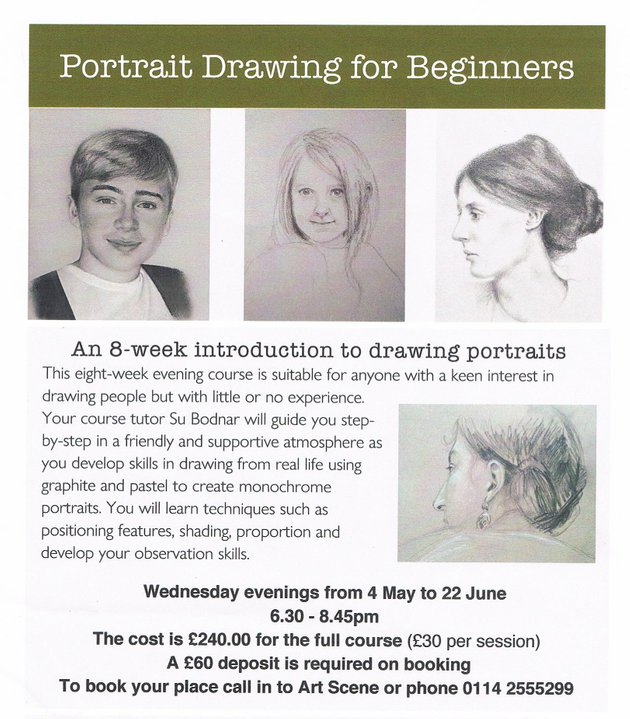 portrait drawing class sheffield info